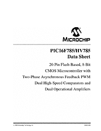 DataSheet PIC16F785 pdf